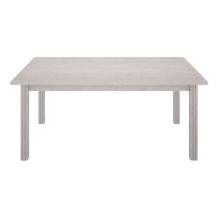 Table rectangulaire DAISY imitation chêne blanchi