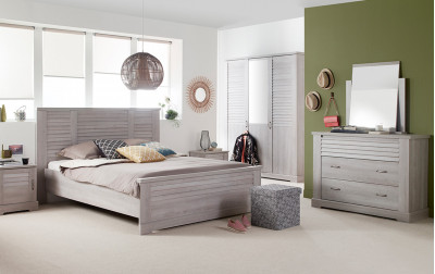 Comment décorer une chambre avec un lit gris ?